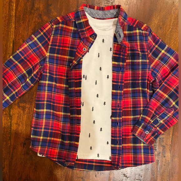 CHRISTMAS BUNDLE #2: 3 fun & festive boys shirts to mix & match - Picture 9 of 12